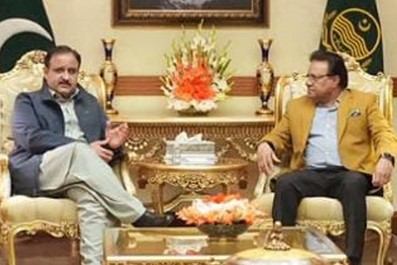 A delegation led by Provincial Minister Ijaz Alam called on Chief Minister Usman Bazdar