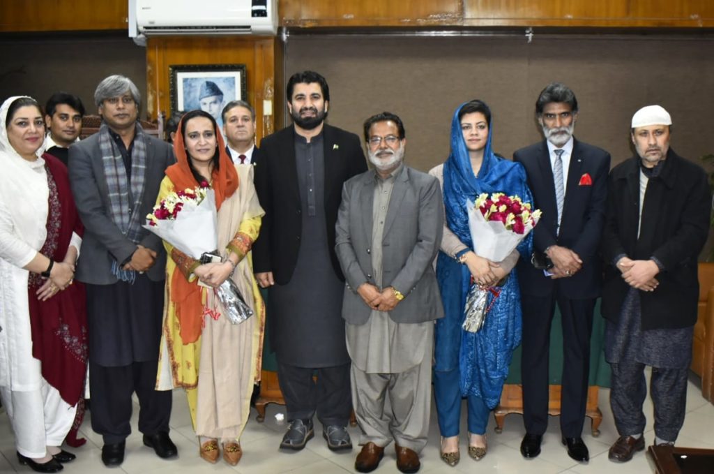 Ms. Kanwal Shozab elected General Secretary of Young Parliamentarians Forum Pakistan 2