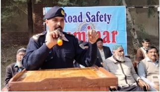 Uch Sharif Motorway Police Seminar at Government Boys High School