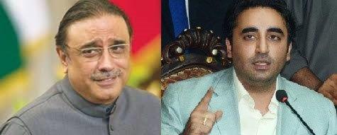 Asif Ali Zardari and bilawal