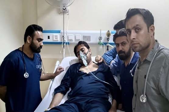 shehbaz gill in pims hospital