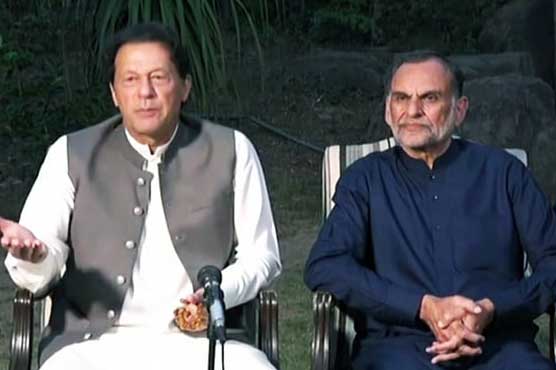 Imran Khan and azam swati