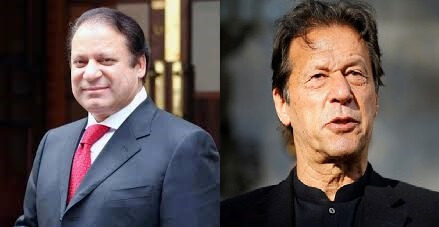Imran khan and Nawaz Sharif