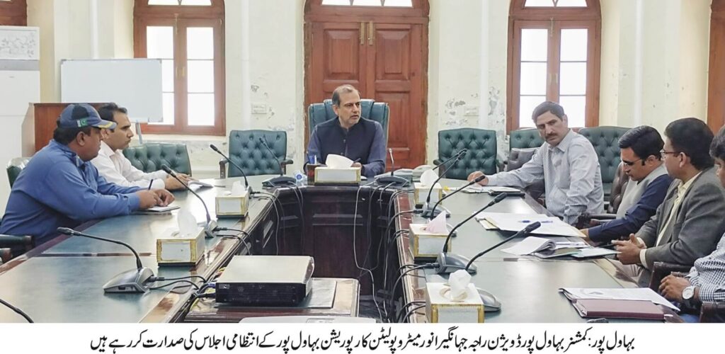 planning needed to solve sewage system problems in bahawalpur