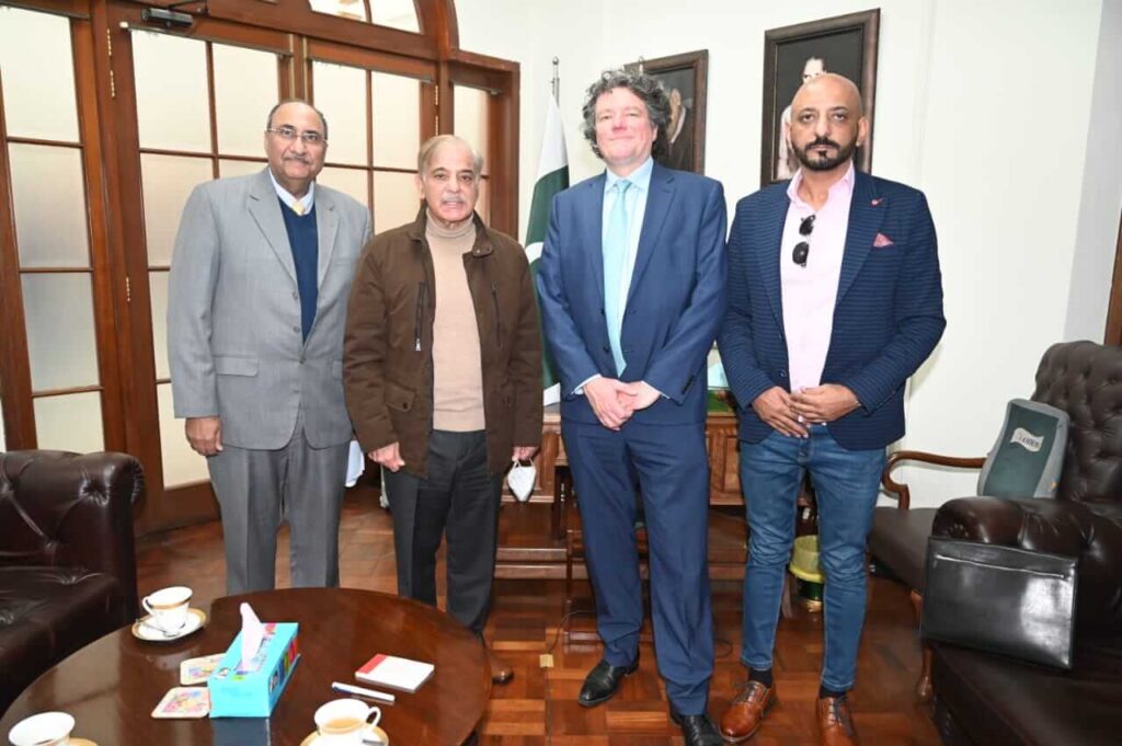 German Press Foundation Delegation met with PM Shehbaz Sharif