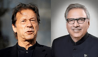 Imran Khan and Arif Alvi