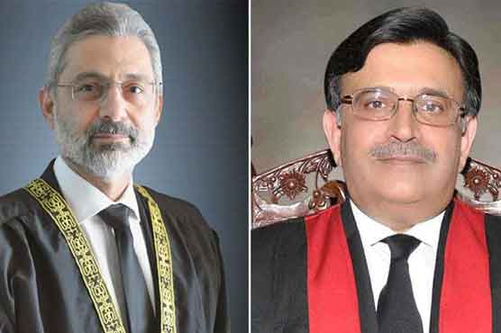 CJ Atta Bandial & Justice Faiz Issa