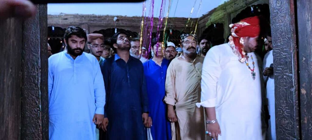 Sabtain Bukhari & Others present on Urs Jehanian Jahangast Inaugural ceremony