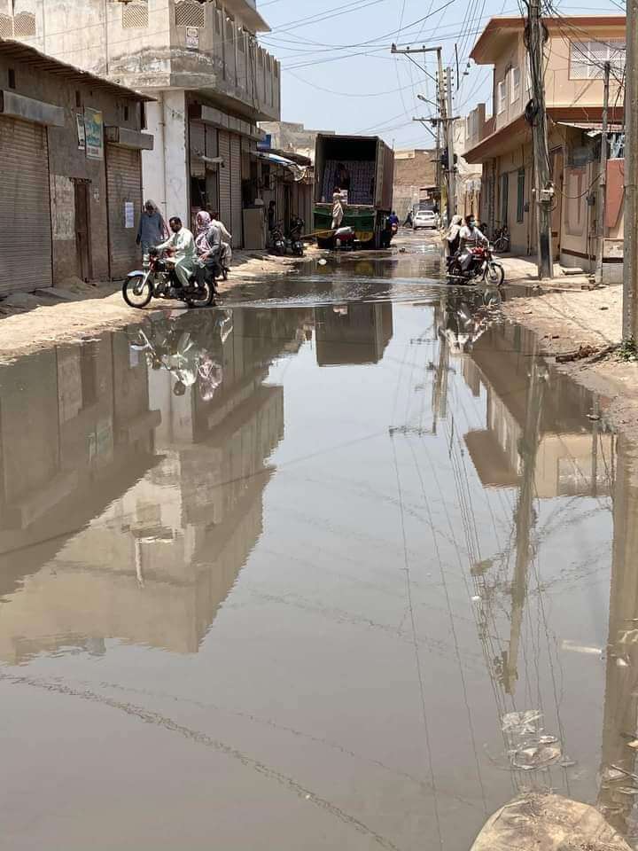 Sewerage issue in Ahmedpur East