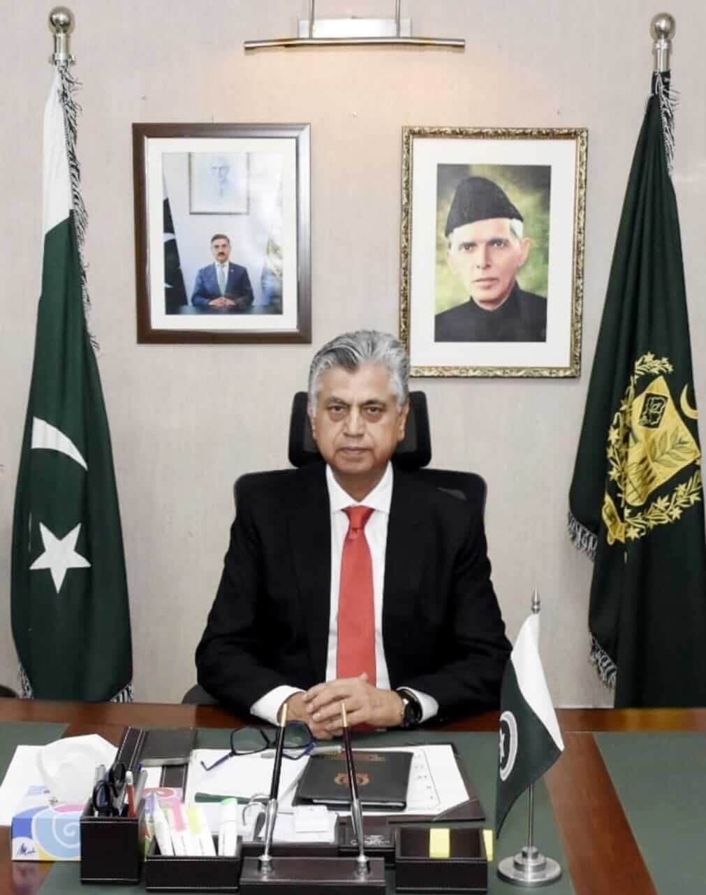 Caretaker Federal Information Minister Murtaza Solangi