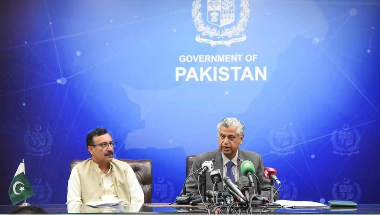 Caretaker Prime Minister Anwarul Haq Kakar Briefing to the media