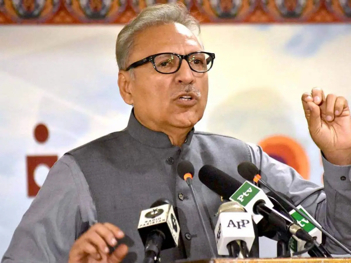 Arif Alvi criticises hard on coalition governing country based on Form 47