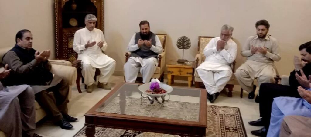 Condolence from Governor Punjab Muhammad Balighur Rehman