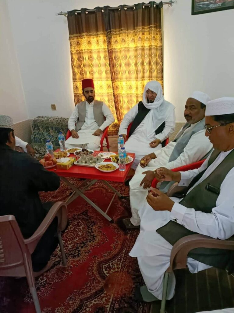 Prince Bahawal Abbasi meets Pir Syed Muhammad Shag Jarar
