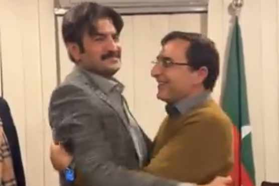 Differences ended between PTI leaders Barrister Gohar and Sher Afzal Marwat