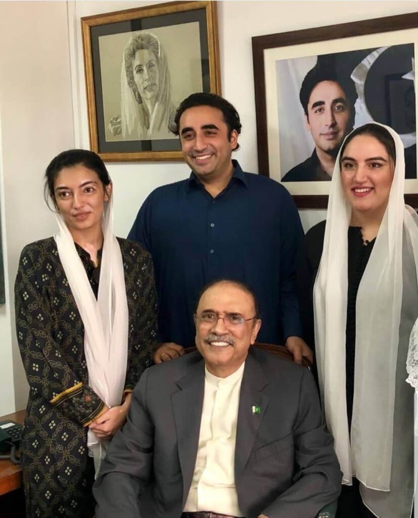 President Zardari family sets a new record in Pakistan's parliamentary history