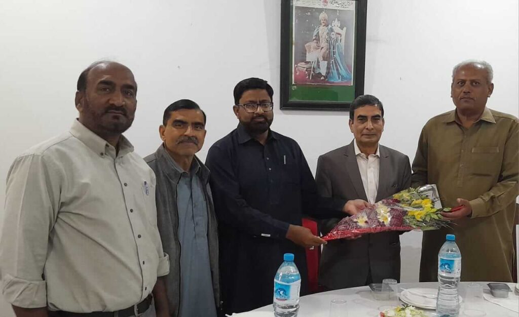 Farewell party hosted in the honour of Professor Ayub Alam outgoing Vice Principal of Government Sadiq Abbas Post Graduate College Dera Nawab Sahib