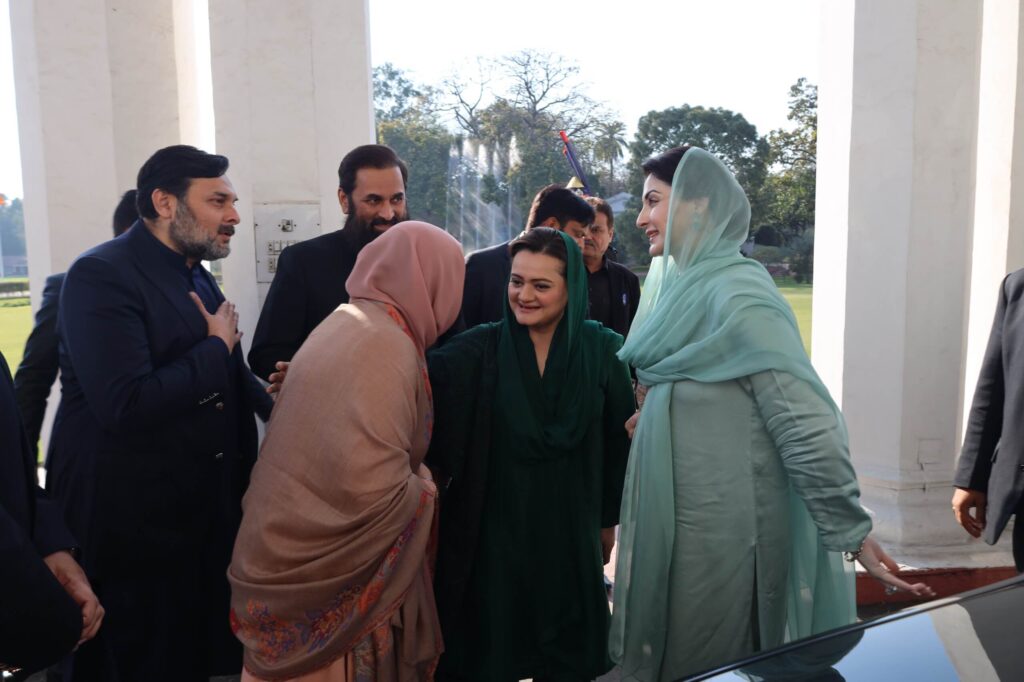 Qazi Adnan Farid and Qazi Burhan Farid meet Chief Minister Punjab Marriam Nawaz Sharif