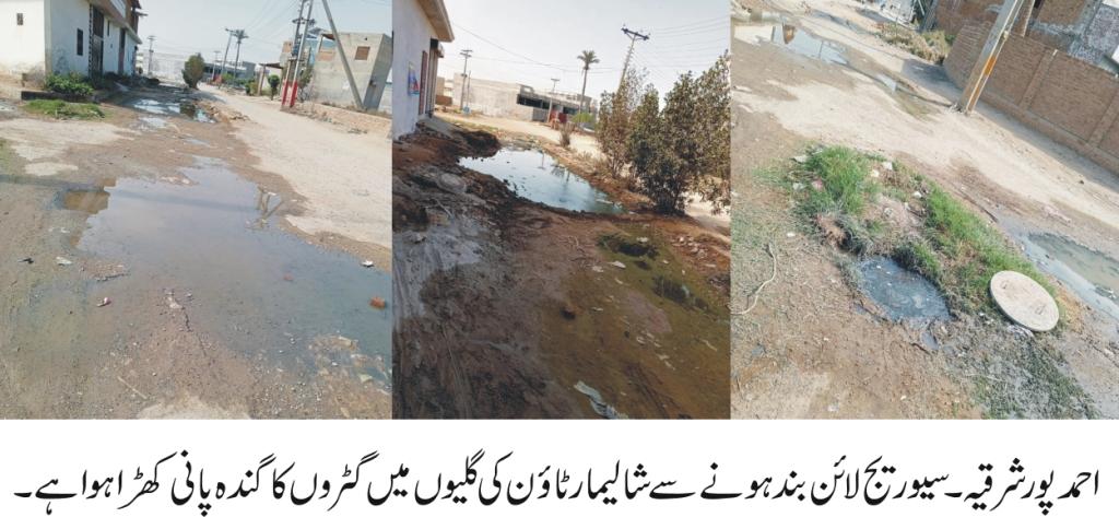 Sanitary conditions worsened in city AhmedpurEast ,citizens urge Deouty Commissoner Bahawalpur to intervene.