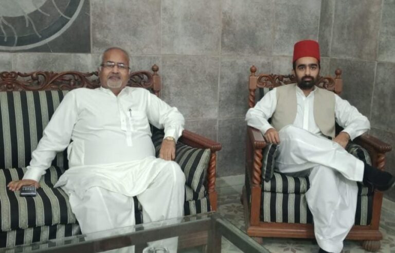 PMLQ MPA Hassan Askari Sheikh holds meeting with Prince Bahawal Abbasi,exchange views on prevailig political situation