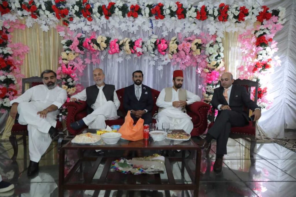 Rao Iqbal Masood advocate hosts Walima of his son Engineer Rao Muhammad Ilyas's wedding.
