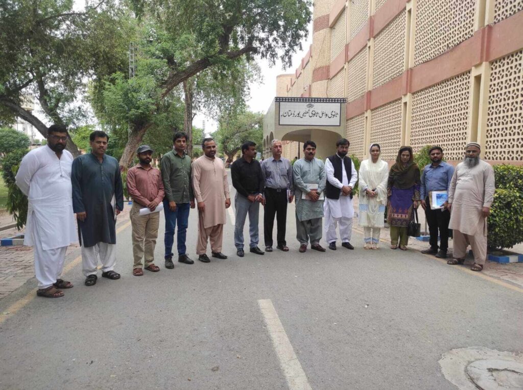 Chairperson Punjab Board of Technical Education Sahibzadi Waseema Umar visits Board of Intermediate and Secondary Education Multan