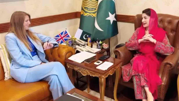 Maryam Nawaz, British High Commissioner decide to cooperate in various sectors