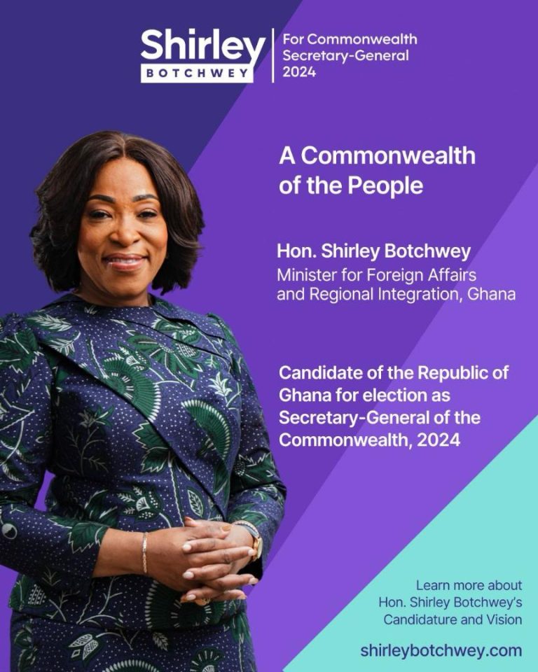 Ghana candidate for the Secretary General office of the 56-Nations Commonwealth