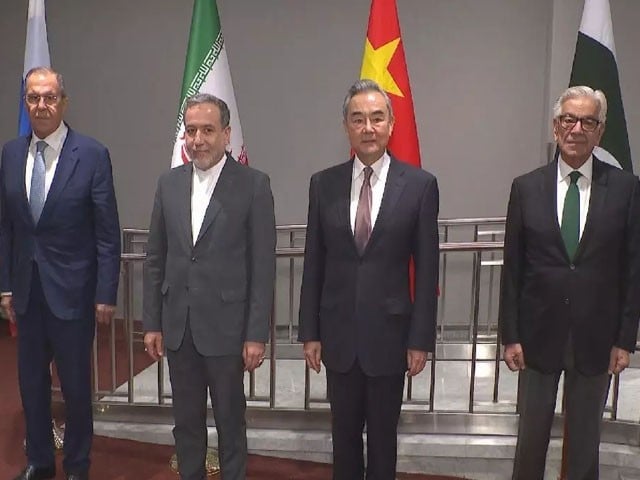 Russia China Iran and Pakistan Ministers