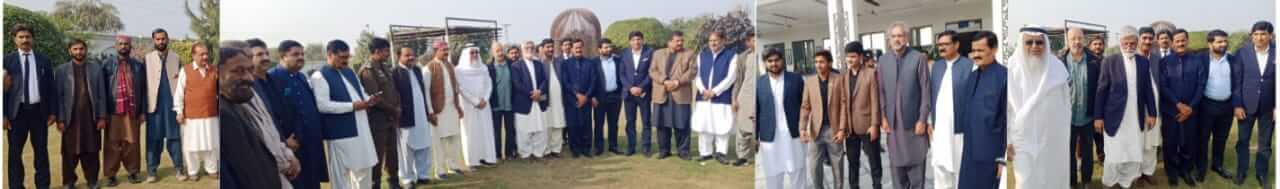 Former Prime Minister Shahid Khaqan Abbasi chairs meeting in Liaquatpur