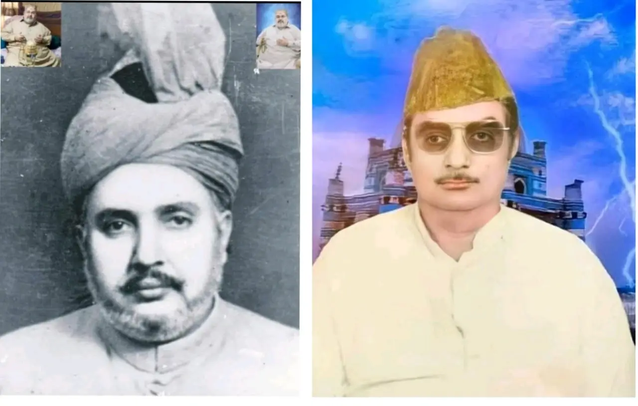 Two lat Sajjada Nasheen Uchsharif , Makhdoom Shamasudin Gilani & Makhdoom Syed Ghulam Asghar Bukari