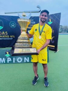 Allahabad hockety player Fakhar Abbas