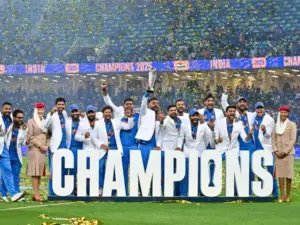 India clinch Champions Trophy for record third time