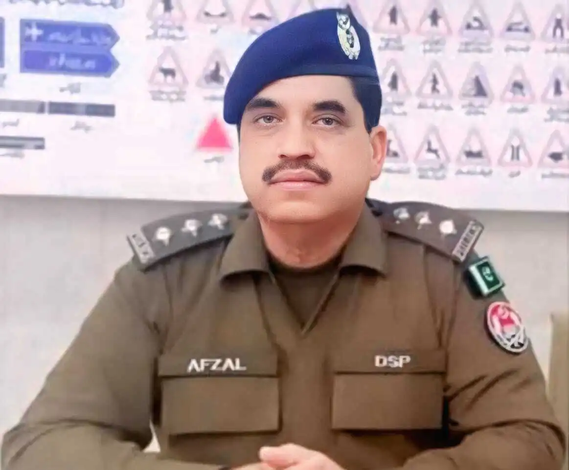 DSP AhmedpurEast Mehar Muhammad Afzal