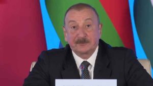Azerbaijani President Ilham Aliyev