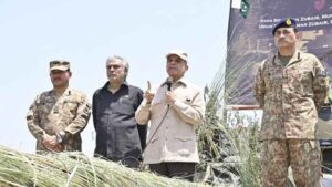 Premier Shehbaz Sharif visits Pasrur cantonment