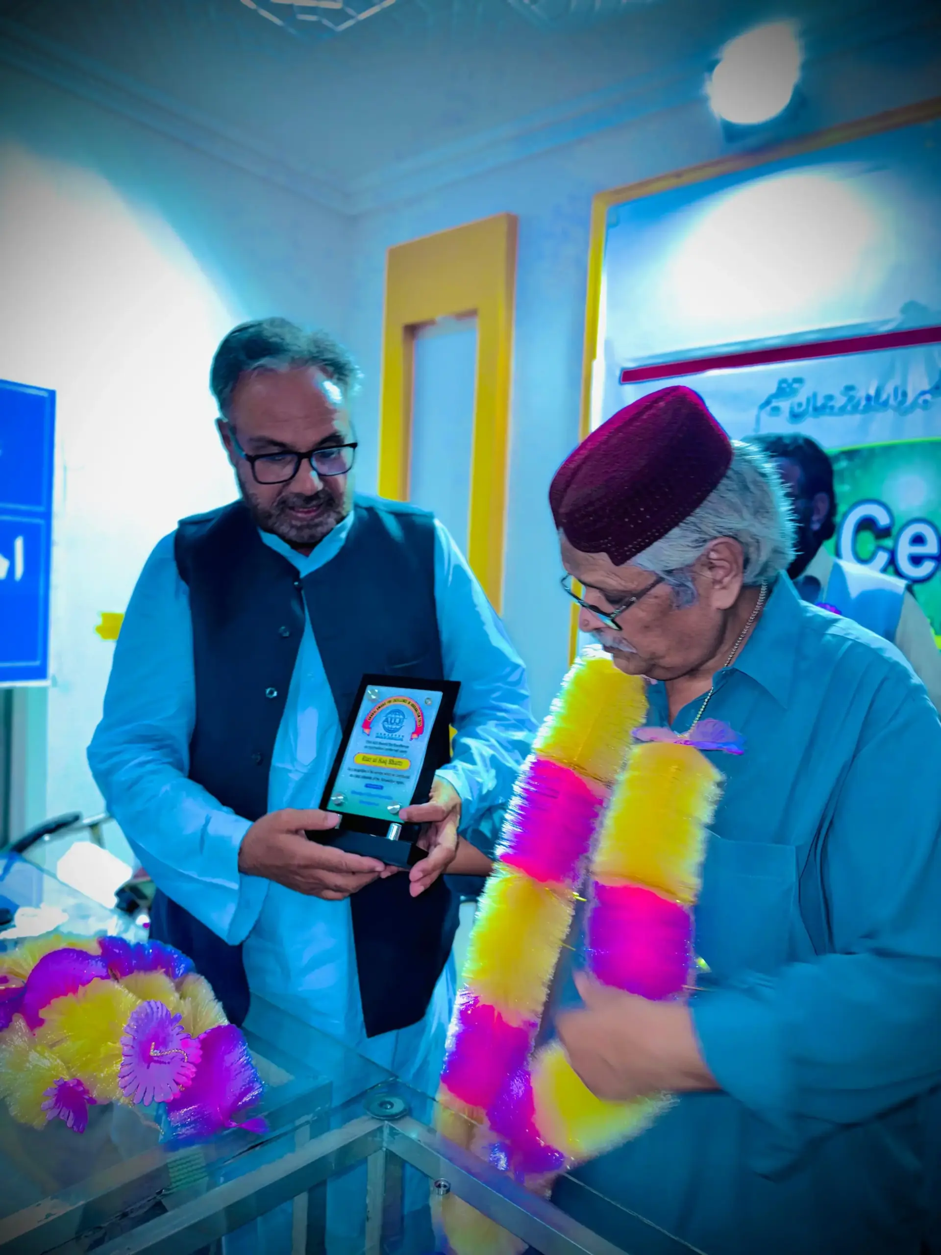 Former Director Information RiazulHaq Bhatti receives AUJ Best Columnist Award 2025
