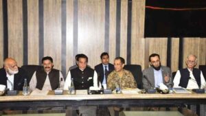 DG,ISPR and Information minister brief political parties on national security
