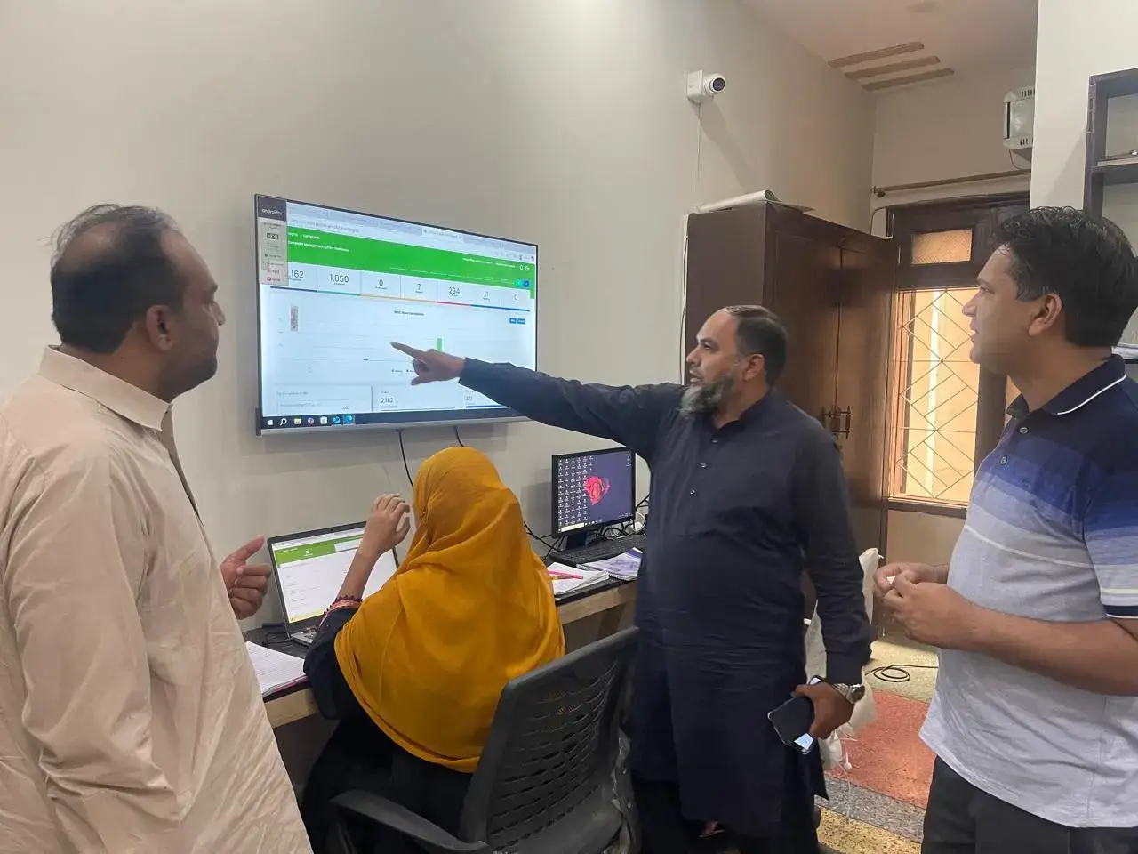 BWMC briefing to AC AhmedpurEast Muhammad Naveed Haider