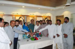 Benazir Bhutto 72th Birthday ceremony in Makhdoom House Lahore