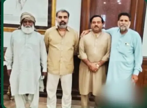 survey Committee team meets Sahibzada Gazain Abbasi