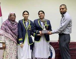 Sadiq Public School Bahawapur winner girl students