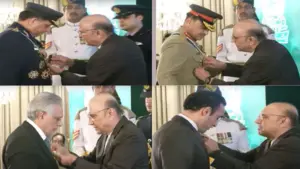 Top civil, military leaders honoured at Presidential Awards Ceremony on Independence Day