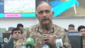 DMA Chairman Lieutenant General Inam Haider