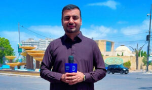 TV Journalist Khawar Hussain