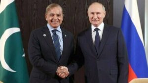 Premier Shahbaz Sharif & Russian President Putin