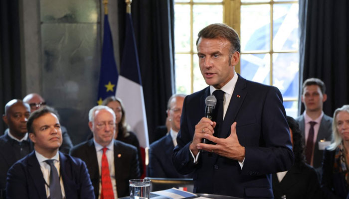 Frenvh President says nobe prize for President Trump possible if he halts Gaza war