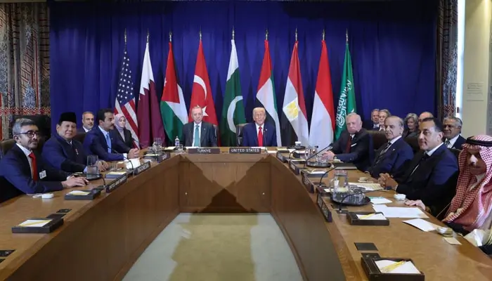 President Trump Meets 9 Muslim Heads of States on the Sidelines of UN General Assembly