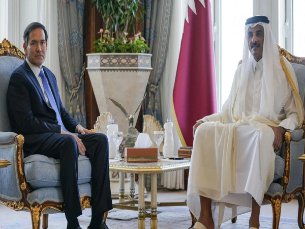 US Secetary of State meets Amir Qatar