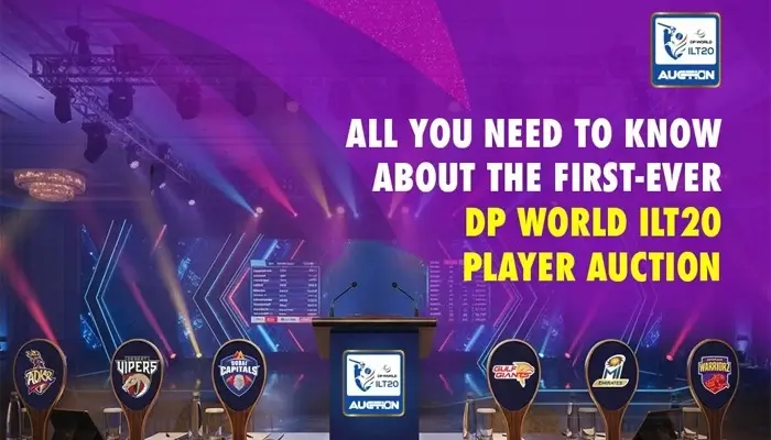 DP World ILT20 Season 4 Player Auction